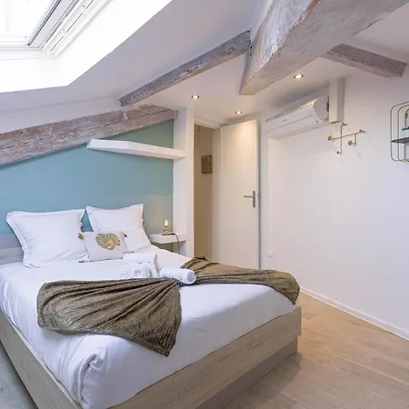 Bulle D'azur - 10mn From Palais&beaches, Air Conditioning, Center Apartment *