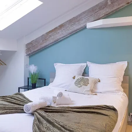 Daire Bulle D'azur - 10mn From Palais&beaches, Air Conditioning, Center Cannes
